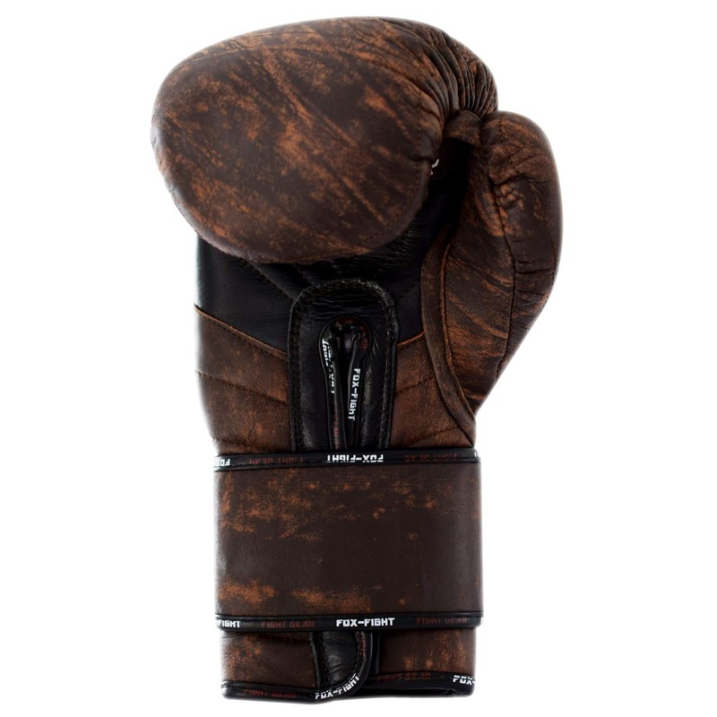 FOX-FIGHT Legend Boxing Gloves Genuine Leather Boxing Kickboxing Muay Thai