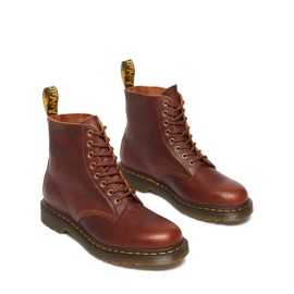Dr. Martens Men's 1460 Ambassador Leather Lace Up Boots Combat, Cashew, 12