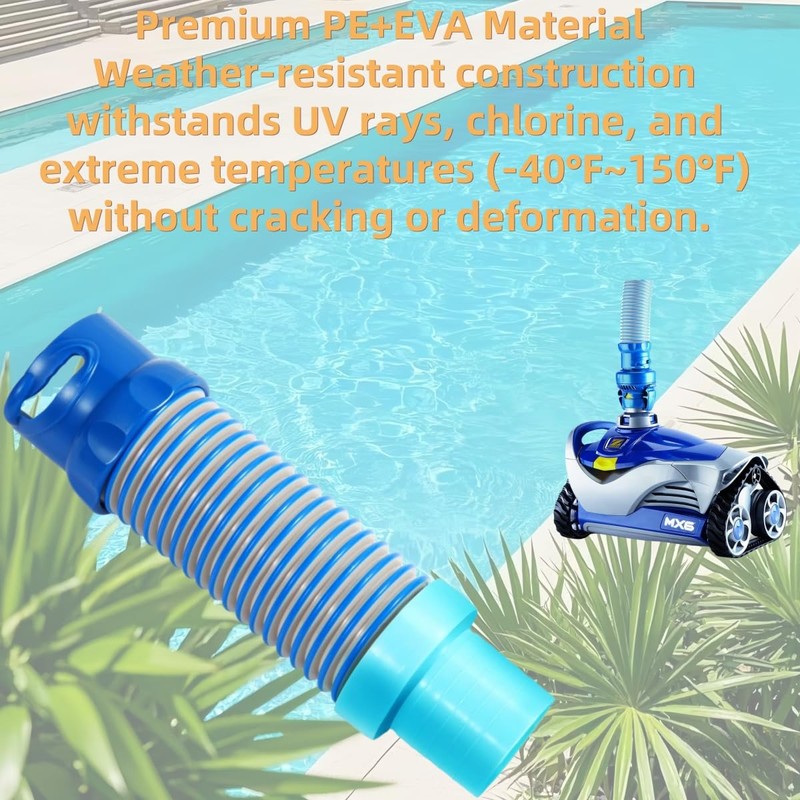 2 - Pack X77094 Pool Vacuum Hose Adapter for Zodiac