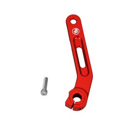 POWER JAMES Motorcycle Clutch Lever and Gear Shifter Foot Controls, Compatible with Harley Davidson Touring (Red)