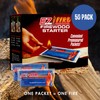 EZ Fire Firestarter – All-Natural Fire Starters for Campfires, Fire