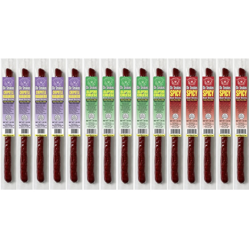 Buffalo Bills Assorted Hot Ole Smokies - 15 Wrapped Beef