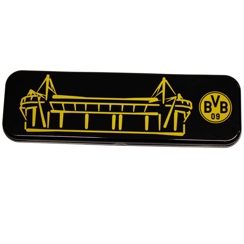 Borussia Dortmund Unisex Youth Writing Set with Metal Box, Exclusive
