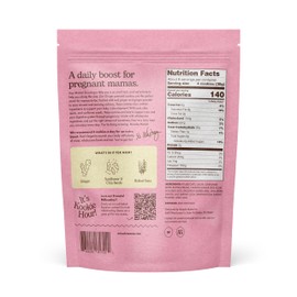 Miracle Mama Bump Bites- Oatmeal Ginger Prenatal Cookies– Eases Nausea & Morning Sickness – Oats, Chia Seeds, and Sunflower Seeds – Wholesome, Delicious, Snack for Mamas-to-Be Pack of 2, 8 oz Bags