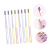 PACKOVE 8Pcs Flexible Toothbrush for Sensitive Gums Soft Bristles Adult