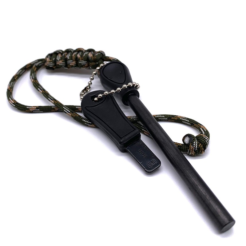 Ferro Rod Fire Steel & Striker | Military NATO Style