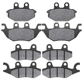 Front and Rear Brake Pads for Kawasaki Mule Pro FXT FX DXT DX KAF820 KAF 820 KAF 1000 KAF1000 2015 2016 2017 2018 2019 2020 2021