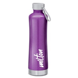 Milton New Tiara 900 - Botella de agua fría y caliente 24 horas, 750 ml, color morado