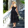 Summer Flowy Dresses for Women Midi Tulle Wedding Guest Fairy