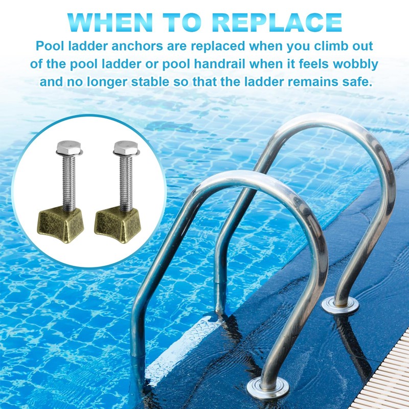 Screw Man Anchor Wedge Assembly PW Replacement (2 Pcs) for