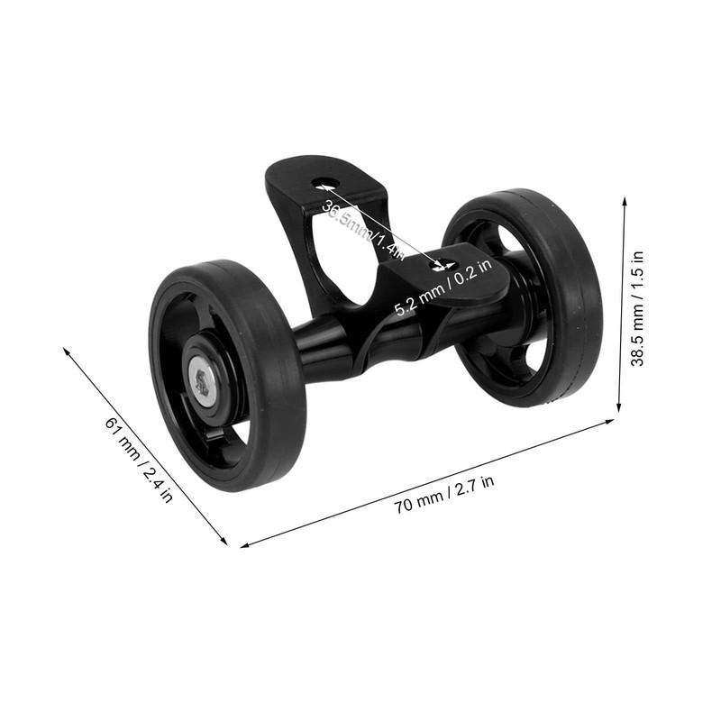 Bicycle mudguard, Easywheel, bicycle rear mudguard, double wheel, scooter, bicycle