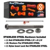 3.5″ Boat Roller Kit Slotted V with Medium End Caps