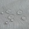 SPRICA Round Jacquard Tablecloth 120cm Water Resistance Solid Colour Table
