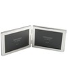 Deluxe 4x6" Double Silver Plated Frame - Landscape By Living