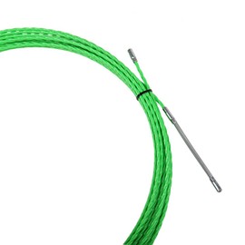 Fish Tape Wire Puller Through Wall Wire Threader Fish plus Fish Cable Fastener with Steel rope 49FT(15M)