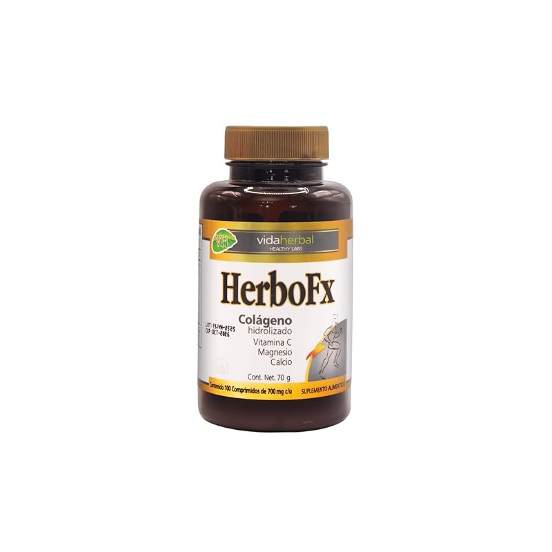 Suplementos Alimenticios Herbo Colágeno Hidrolizado Vitamina Magnesio Calcio Skin Care