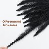 Marley Twist Hair Synthetic Springy Twist Hair Extensions Pre-fluffed Braiding