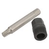 Alternator Pulley Wrench Kit, 33-Tooth Spline T50 Bit