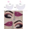 100pcs Disposable Eyeshadow Guards Eye Shields for Makeup Application, Hands-Free