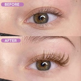 Brown Lash Clusters Fluffy Clusters Eyelash Extensions 252 Pcs 40D Individual Lashes Pestañas Postizas Naturales Fake Manga Eyelashes for Everyday Wear Beginner Friendly