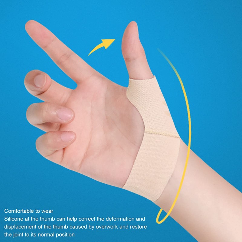 Pssopp Thumb Support Brace Elastic Support Thumb Arthritis Brace Elastic