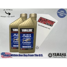 Yamaha Cyclemax Full-Synthetic Yamalube Oil Change Kit fits 2011-2013 Yamaha RAPTOR 125