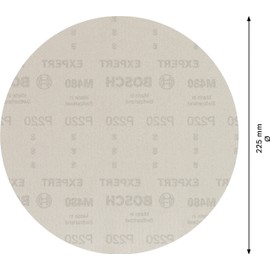 Bosch 25 x Expert M480 Sanding Net for Drywall Sanders (for Drywall, Hardwood, Diameter 225 mm, Grit 220, Professional Accessories Drywall Sander)