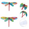 ABOOFAN 2sets Dragonfly Ornaments Iron Craft Home Decor Wall Decor