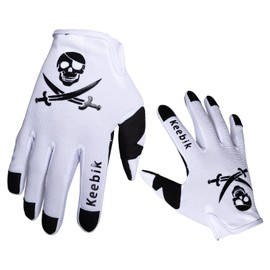 Skeleton Motorcycle Gloves for Men&Women,Cycling Glove Breathable Dirtbike Glove for ATV MTB Motorbike Motocross Racing