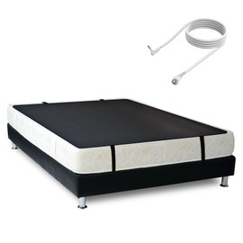 Grounding Mat, Grounding Mattress Cover Pad Grounding Sheets with Grounding Products Kit for Improving Sleeping, Relieve Pain (54 x 71 Inch)