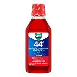 Jarabe 44 Para Tos Seca Y Con Flemas Sabor Cereza 240ml Vick