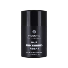 Fidentia Premium Schütthaar zur Haarverdichtung & Ansatzkaschierung | 10g Haarpuder | Streuhaar 100% natürlich & vegan aus Baumwolle - Mittelbraun