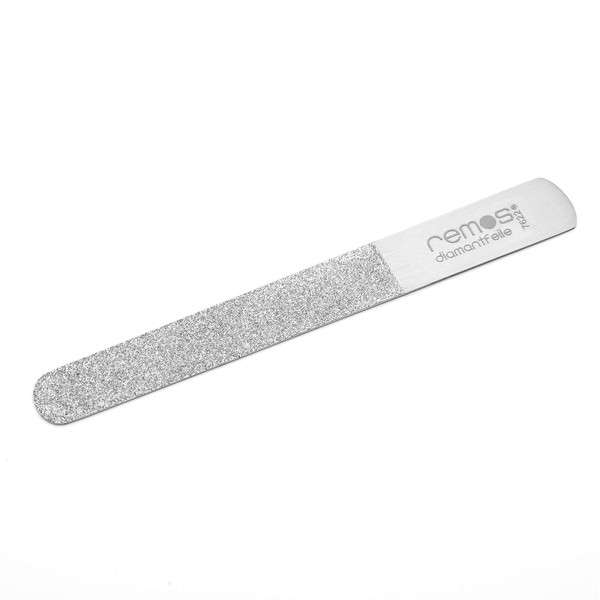 REMOS Diamond Nail File with Very Rough and fine Side - Also for Callus 15 cm