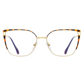 Cyxus Blue Light Blocking Glasses for Women Computer Glasses Relieve Eye Fatigue for Computer Screens 8170 (Tortoise)