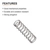 DTGN 0.4x4x15mm(DxODxL) Compression Springs, 10 Pack Perfect for Machinery, Spring