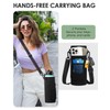 40 oz Insulated Water Bottle with Straw & Spout Lids,