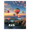 Wbtran 4 x 6 Acrylic Picture Frame, Horizontal/Vertical Clear Photo