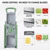 QYKIC Upgrade Safe Mandoline Slicer for Kitchen, Chopper Vegetable Cutter,
