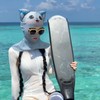 Dive Hood Animal | Cat Ear Scuba Hood | Cartoon