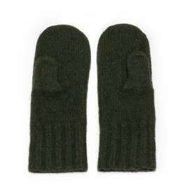 Dachstein Woolwear 2 Ply 100% Extra Warm Austrian Boiled Wool Alpine Mittens in Many Vibrant Colors (Green, 7.0)