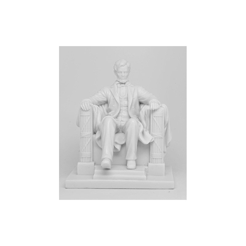 Pacific Giftware PTC 5.5 Inch Abraham Lincoln National Memorial Replica