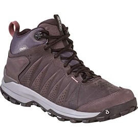 Oboz Sypes Mid Leather B-Dry Hiking Shoe - Women's Peppercorn 8.5