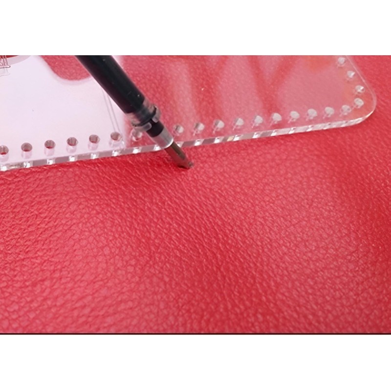 Leathercraft Pattern Transparent Acrylic Type DIY Board Hobby Hobby Handmade