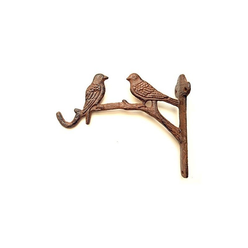 SPRING LIFE Cast Iron Ornate Two Birds On The Tree
