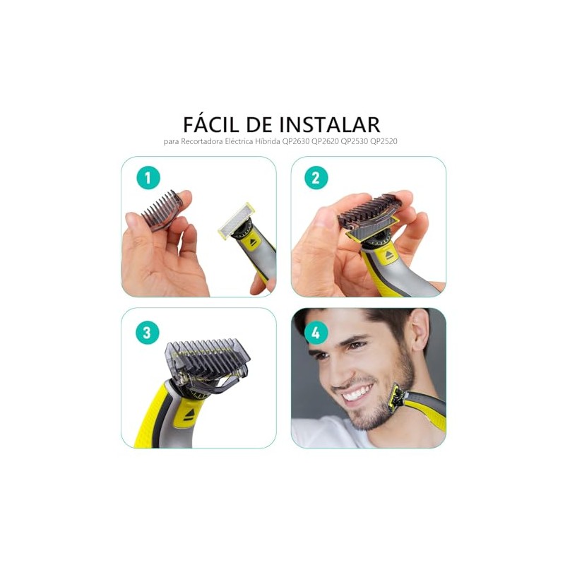 Set de Peines de Guía, Compatibles One Blade Phillips 1/2/3/5