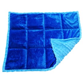 ReachTherapy Solutions))) Weighted Lap Pad for Kids | Portable Sensory Support | 7 lbs – True Blue