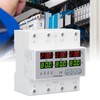 Over Under Voltage Protector 80A 3 Phase Auto Reset Voltage