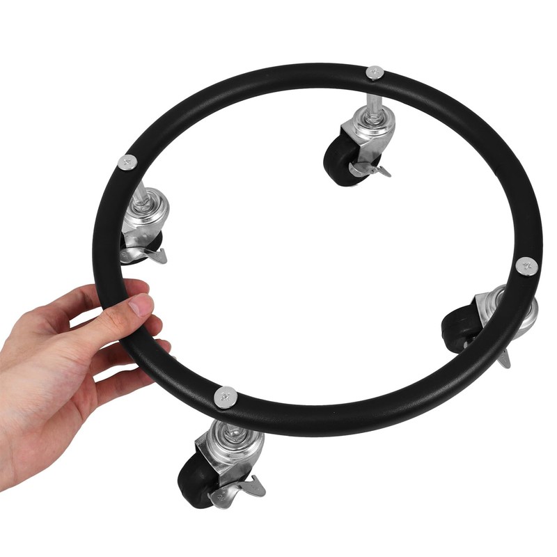 Alipis Movable Propane Cylinder Base, Propane Tank Stand Dolly with