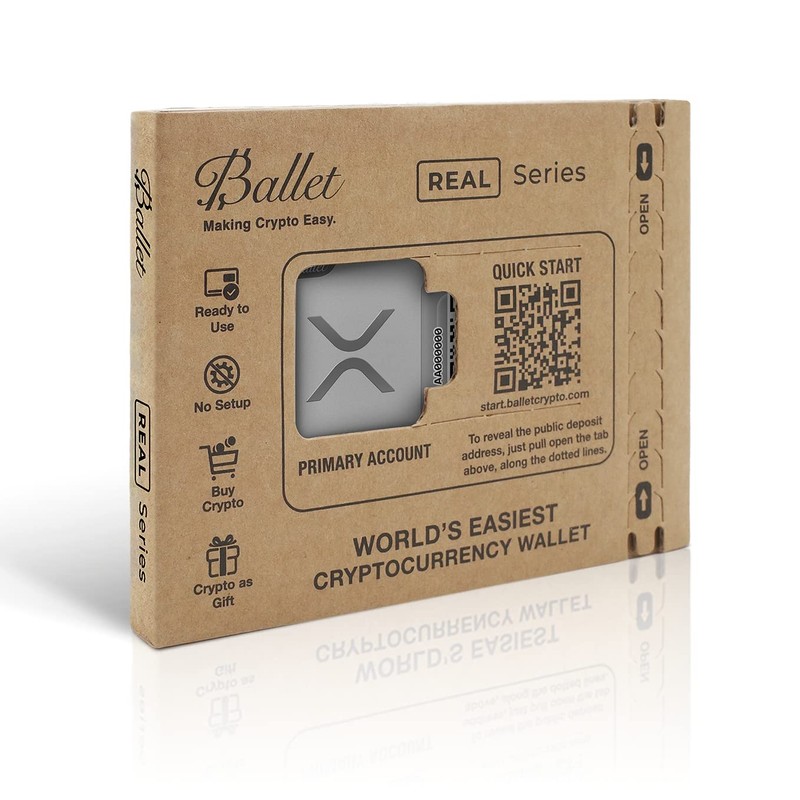 Ballet XRP Cold Storage Card Wallet - Real Series -