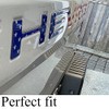 Auto safety Tailgate Insert Letters Compatible with 2019 2020 2021